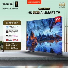 Smart Tivi QLED Toshiba AI 4K 85 inch 85M450RP Smart Tivi QLED Toshiba AI 4K 85 inch 85M450RP